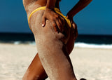 Main Beach Crop Sport Textured Bikini Set