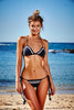 Santa Monica crochet bikini set in Navy